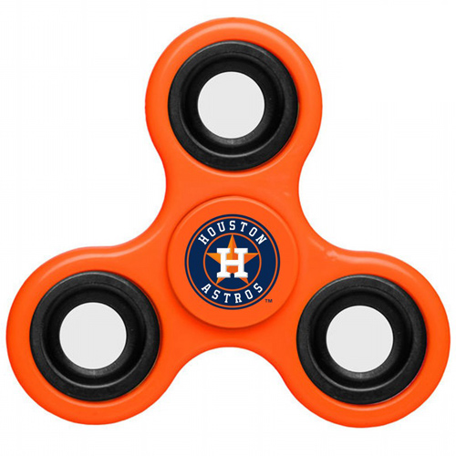 MLB Houston Astros 3 Way Fidget Spinner E60 - Orange